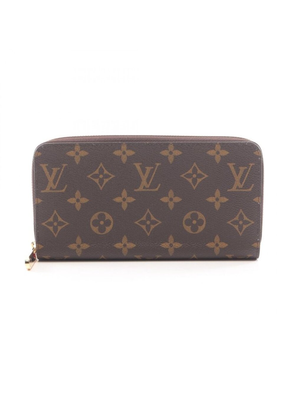 Louis Vuitton Round Wallet Zippy Fuchsia Canvas